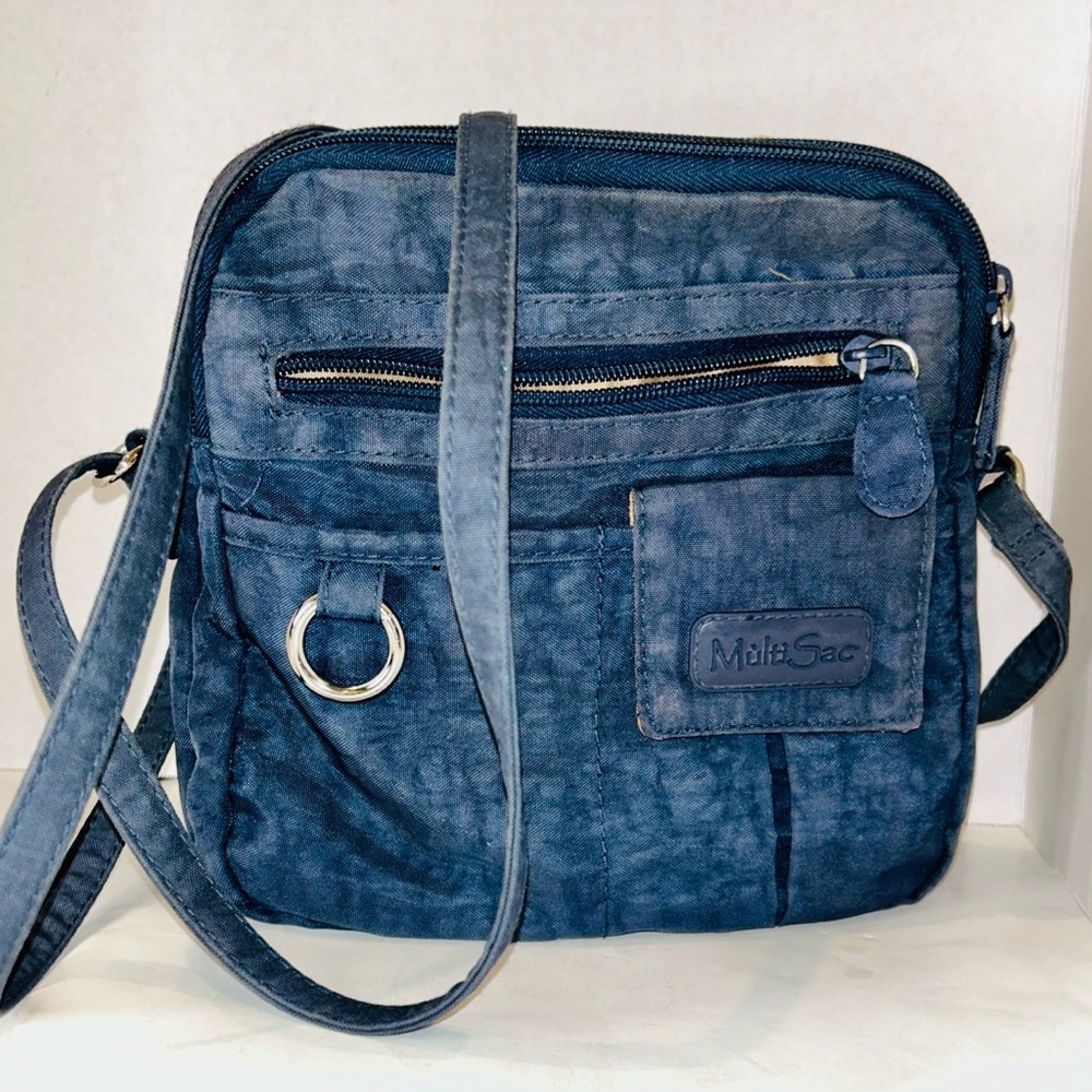 Multi Sac Blue Crossbody Bag